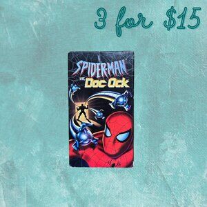 Vintage Spider-Man vs. Doc Ock VHS – Classic Animated Series, Untested